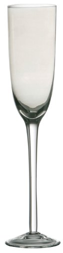 Premier Housewares Champagnerflöten, 2 Stück, Lustre Silver, Glas, klar, 7x7x29 von Premier