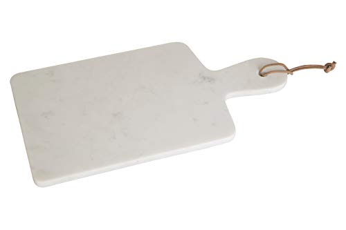 Premier Housewares Chopping Board, Marble, White von Premier