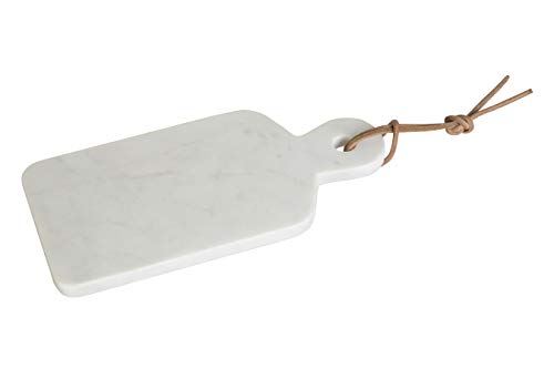 Premier Housewares Chopping Board, Marble, White von Premier