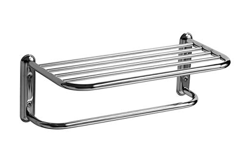 Premier Housewares Chrome Towel Shelf Rack, 17 x 49 x 23 cm - Silver by Premier Housewares von Premier