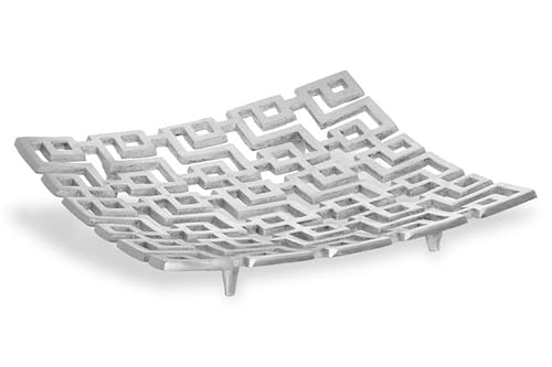 Premier Housewares Delphi Kleiner Teller, Silber von Premier Housewares