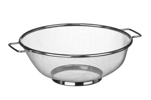 Premier Housewares Edelstahl- Sieb mit 2 Griffen, 1 Stück, H10 x W30 x D25cm, Silver Premier Housewares Edelstahl- Sieb mit 2 Griffen, 1 Stück, H10 x W30 x D25cm, Silver von Premier Housewares