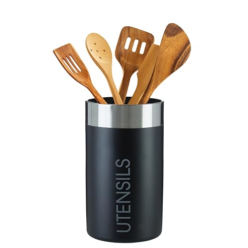 Premier Housewares Utensilienhalter, H18 x W10 x D10cm, Schwarz Premier Housewares Utensilienhalter, H18 x W10 x D10cm, Schwarz von Premier