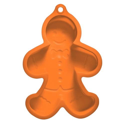 Premier Housewares Hallie Silicone Gingerbread Man Orange Cake Mould von Premier Housewares