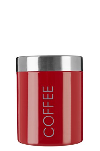 Premier Housewares Kaffee-Kanister, , Metall, H13 x W10 x D10cm von Premier