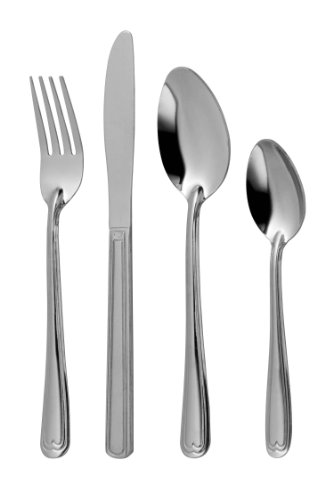 Premier Housewares Sweetheart Besteck-Set, 16-teilig, Edelstahl, Silver Premier Housewares Sweetheart Besteck-Set, 16-teilig, Edelstahl, Silver von Premier Housewares