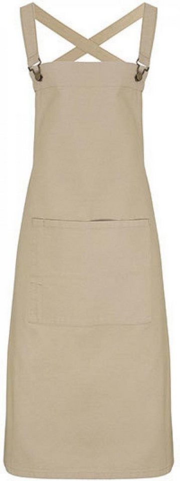 Premier Workwear Kochschürze Cross Back Barista Bib Apron - 86 cm lang und 72 cm breit von Premier Workwear