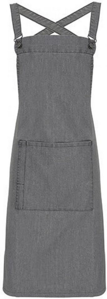 Premier Workwear Kochschürze Cross Back Barista Bib Apron - 86 cm lang und 72 cm breit von Premier Workwear