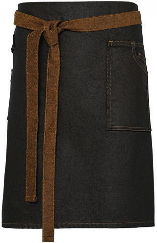 Premier Workwear Kochschürze Schürze Division Waxed Look Denim Waist Apron von Premier Workwear