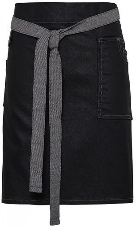 Premier Workwear Kochschürze Schürze Division Waxed Look Denim Waist Apron von Premier Workwear