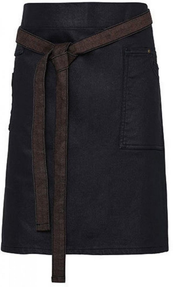 Premier Workwear Kochschürze Schürze Division Waxed Look Denim Waist Apron von Premier Workwear