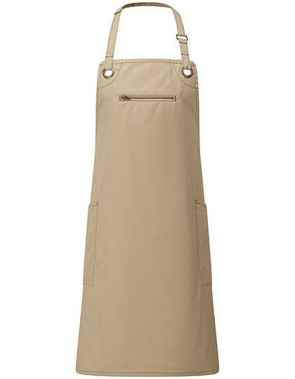 Premier Workwear Latzschürze (Bio Baumwolle u. rec. Polyester) Grillschürze Küchenschürze von Premier Workwear