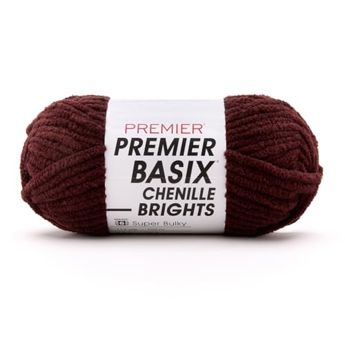 Basix Chenille Brights 2126-42 Chocolate Basix Chenille Brights 2126-42 Chocolate von Premier Yarns