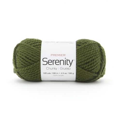 Premier Yarns Serenity Chunky Solid Garn, mehrfarbig, DN70035 von Premier Yarns