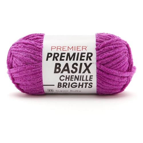 Premier Basix Chenille Brights Yarn-Bright Violet 2126-26 Premier Basix Chenille Brights Yarn-Bright Violet 2126-26 von Premier Yarns