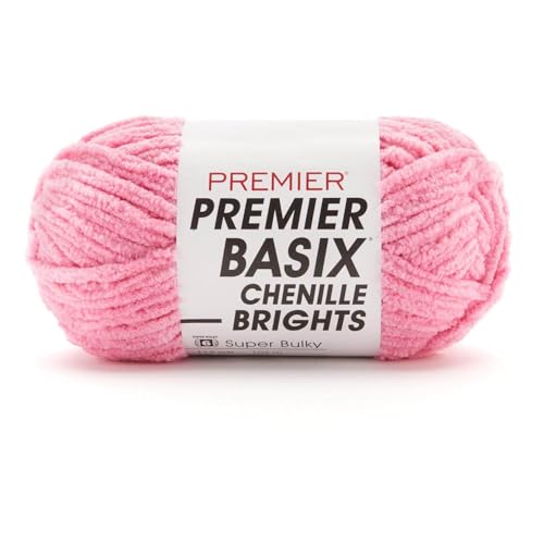 Premier Basix Chenille Brights Yarn-Bubblegum 2126-20 Premier Basix Chenille Brights Yarn-Bubblegum 2126-20 von Premier Yarns