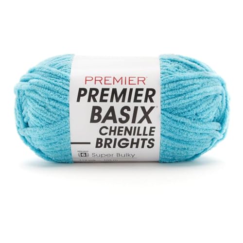 Premier Basix Chenille Brights Yarn-Seaside 2126-25 von Premier Yarns