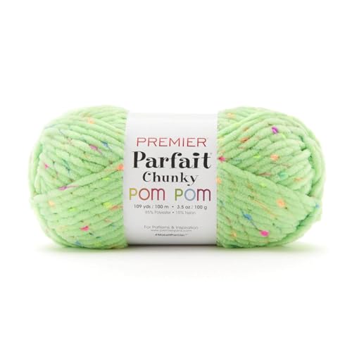 Premier Parfait Chunky Pom Pom Yarn-Limelight Premier Parfait Chunky Pom Pom Yarn-Limelight von Premier Yarns