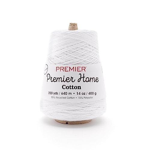 Premier Yarns Home Cotton Yarn Solid Cone White, Paper, Multicoloured, 0.1 x 0.1 x 0.1 cm von Premier Yarns
