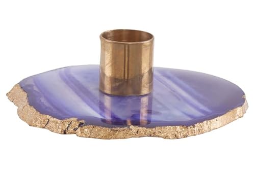 Bowerbird Agata Blau/Gold Kerzenhalter Bowerbird Agata Blau/Gold Kerzenhalter von Premier