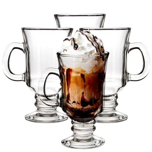 Premier Housewares 1405262 Irish Coffee Glasses-4er Set, Glas von Premier