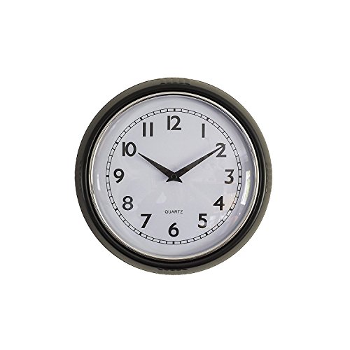 PREMIER Kitchen wanduhr, PVC, grün, 25x3x25 cm von Premier