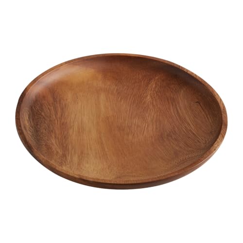Premier Housewares Kora Acacia Plate 26Dx2.5CM von Premier