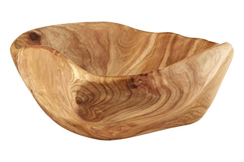 Premier Housewares Kora Serving Schüssel, Natural Cedarholz, Natur von Premier