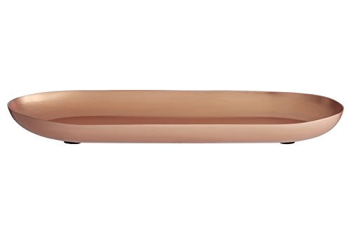 Premier Housewares Madison Shine Tray, Matte Copper beschichted von Premier