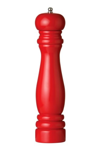 Premier Housewares Pfeffermühle, 26,7 cm, hochglänzend rot von Premier