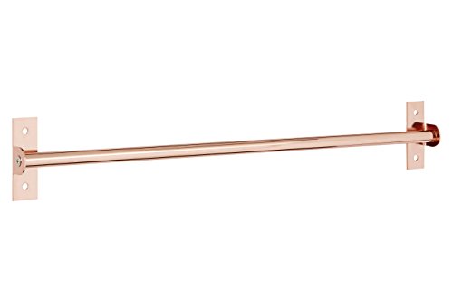 Premier Housewares SORELLO Kleiderstange, Eisen, Rose Gold, 4 x 60 x 9 cm von Premier