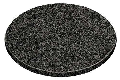 Premier Housewares Schneidebrett, schwarzer gesprenkelter Granit, H2 x W25 x D25cm von Premier