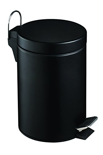 Premier Housewares Treteimer, 3 l, mattschwarz von Premier