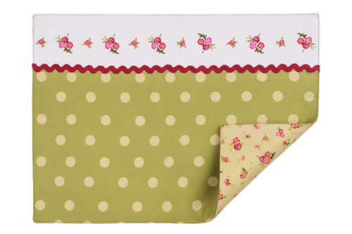 Rose Cottage Tischsets, 4er Set, 100% Baumwolle von Premier