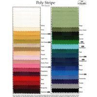 Poly Stripe Polyester Tischdecke Farbe Swatch Karte Aller 33 Farben Poly Stripe Polyester Tischdecke Farbe Swatch Karte Aller 33 Farben von PremierLinens