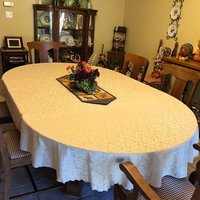 Sachsen Damast Tischdecke, Runde, Eckige, Rechteckige, Ovale 59% Baumwolle Sachsen Damast Tischdecke, Runde, Eckige, Rechteckige, Ovale 59% Baumwolle von PremierLinens