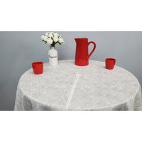 Tischdecke Im Freien Mit Regenschirmloch, Auslaufsichere Terrasse-Tischdecke 60 "x 84" Größe Tischdecke Im Freien Mit Regenschirmloch, Auslaufsichere Terrasse-Tischdecke 60 "x 84" Größe von PremierLinens