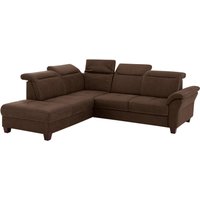 Home affaire Ecksofa "Solvei L-Form", wahlweise auch mit Kopfteilverstellung und Bettfunktion, Federkern Home affaire Ecksofa "Solvei L-Form", wahlweise auch mit Kopfteilverstellung und Bettfunktion, Federkern von home affaire
