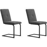 Home affaire Freischwinger "Vita", (Set), 2 St., Microfaser, mit verschiedenen Gestellen erhältlich von home affaire