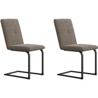 Home affaire Freischwinger "Vita", (Set), 2 St., Microfaser, mit verschiedenen Gestellen erhältlich von home affaire