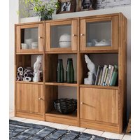 Home affaire Regalelement "Ecko" aus schönem massivem Wildeichenholz, Breite 136 cm Home affaire Regalelement "Ecko" aus schönem massivem Wildeichenholz, Breite 136 cm von home affaire