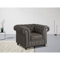 Home affaire Sessel "Chesterfield B/T/H: 105/69/74 cm" von home affaire