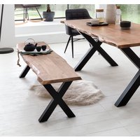 Home affaire Sitzbank "Manhattan" mit Baumkante von home affaire