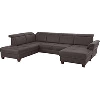 Home affaire Wohnlandschaft "Solvei U-Form" Sitztiefenverstellung und Federkern, wahlweise Kopfteilverstellung Home affaire Wohnlandschaft "Solvei U-Form" Sitztiefenverstellung und Federkern, wahlweise Kopfteilverstellung von home affaire