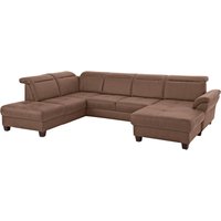 Home affaire Wohnlandschaft "Solvei U-Form" Sitztiefenverstellung und Federkern, wahlweise Kopfteilverstellung Home affaire Wohnlandschaft "Solvei U-Form" Sitztiefenverstellung und Federkern, wahlweise Kopfteilverstellung von home affaire