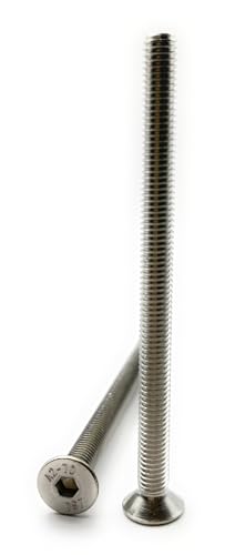Schrauben M5 x 70 mm Senkkopf BTR aus Edelstahl A2 | Ø 5 x 70 mm – M5 x 70 mm | FHC Innensechskant (Inbusschlüssel) ISO 10642 / DIN 7991 | Schrauben Edelstahl A2 (V2A/304): 20 Stück Premium Fixation von Premium Fixation