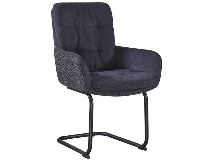 Armlehnstuhl Nova Grau/Schwarz von Premium-Living