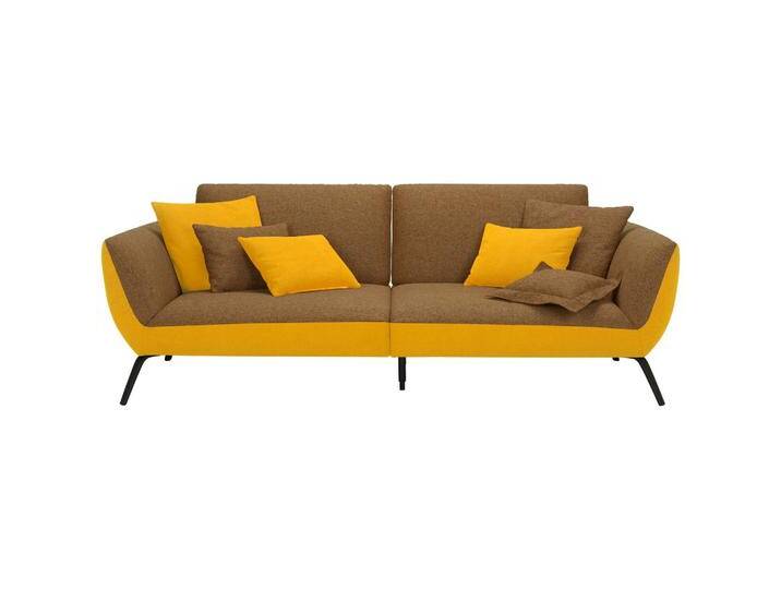 Bigsofa Trendy Senfgelb von Premium-Living