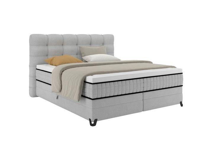 Boxspringbett Carmen C Hellgrau ca. 180x200cm Boxspringbett Carmen C Hellgrau ca. 180x200cm von Premium-Living