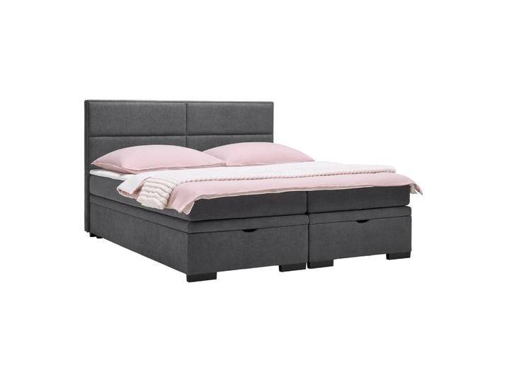 Boxspringbett Ethan Graphitfarben ca. 160x200cm Boxspringbett Ethan Graphitfarben ca. 160x200cm von Premium-Living